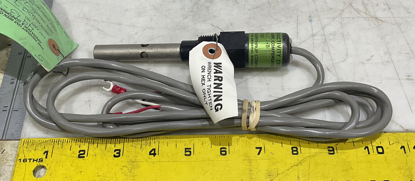 LEEDS AND NORTHRUP 4973-001-202-7-000 CONDUCTIVITY CELL 373