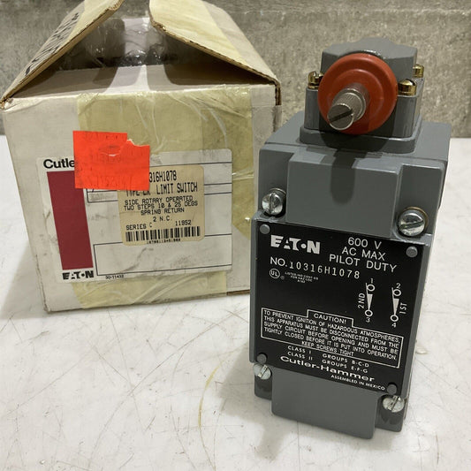 EATON 10316H1078 AC MAX PILOT DUTY 600V SERIES C 373