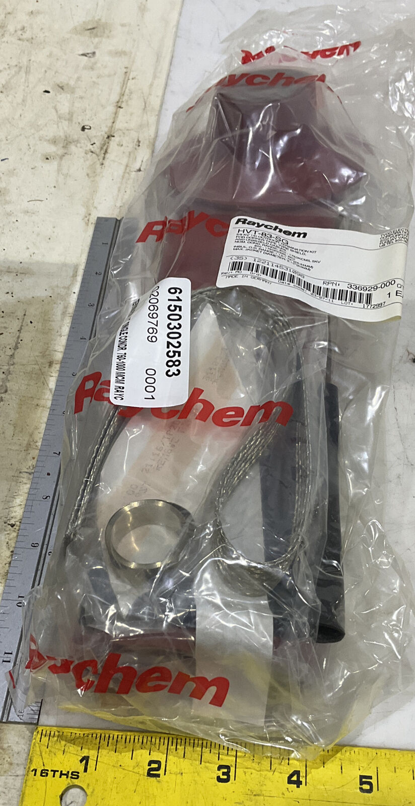 RAYCHEM HVT-83-SG OUTDOOR TERMINATION KIT LOT OF 3 373