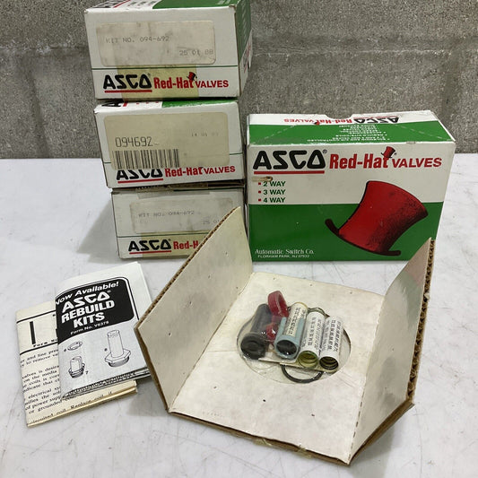 ASCO 094692 VALVE REPAIR KIT LOT OF 4 373