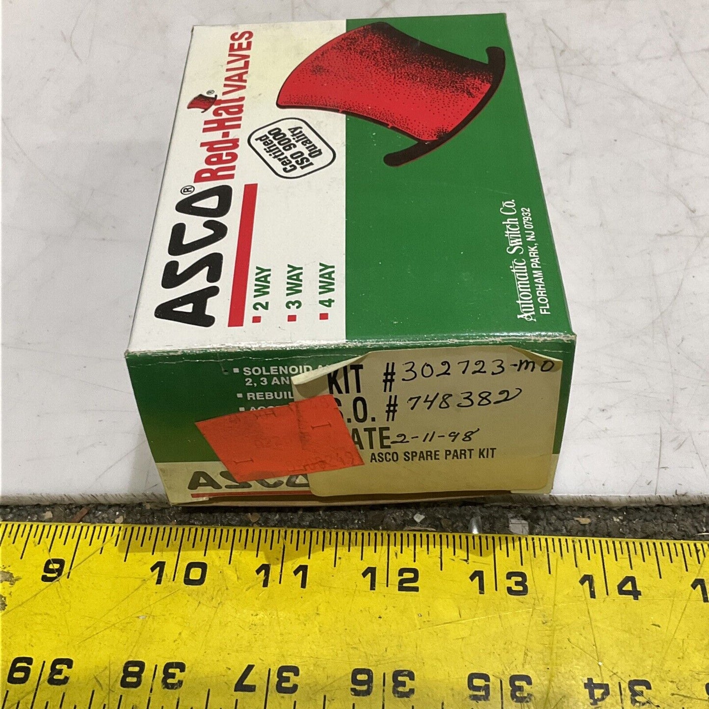 ASCO 302723-MO SPARE PART KIT 373