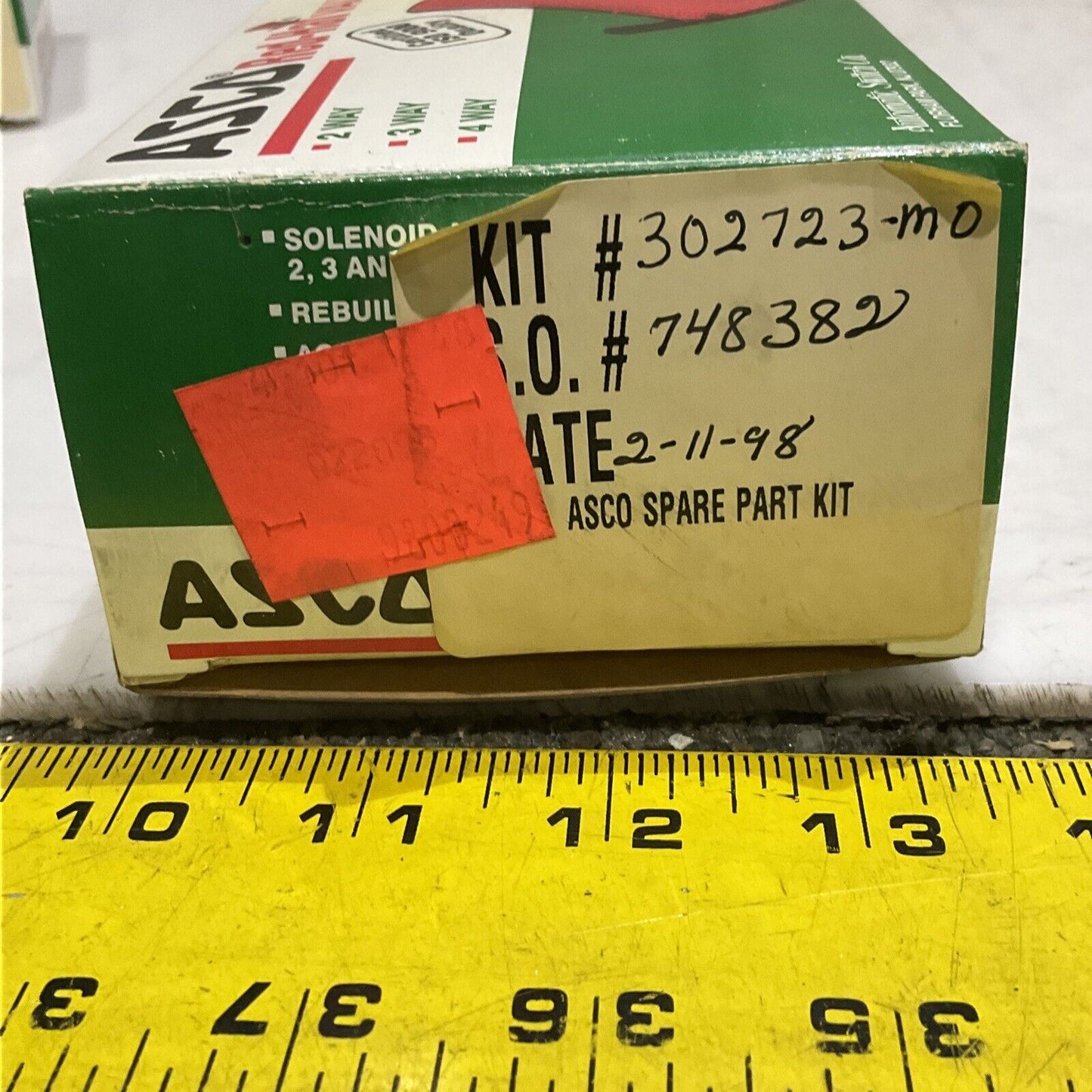 ASCO 302723-MO SPARE PART KIT 373