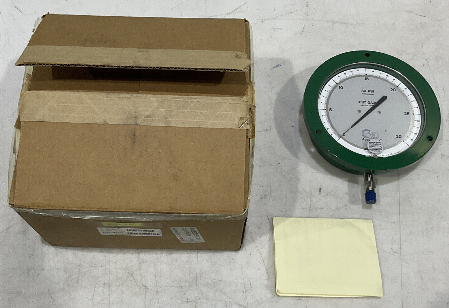 ACCU-DRIVE 3D 25545-21B12 PRESSURE TEST GUAGE GREEN 373