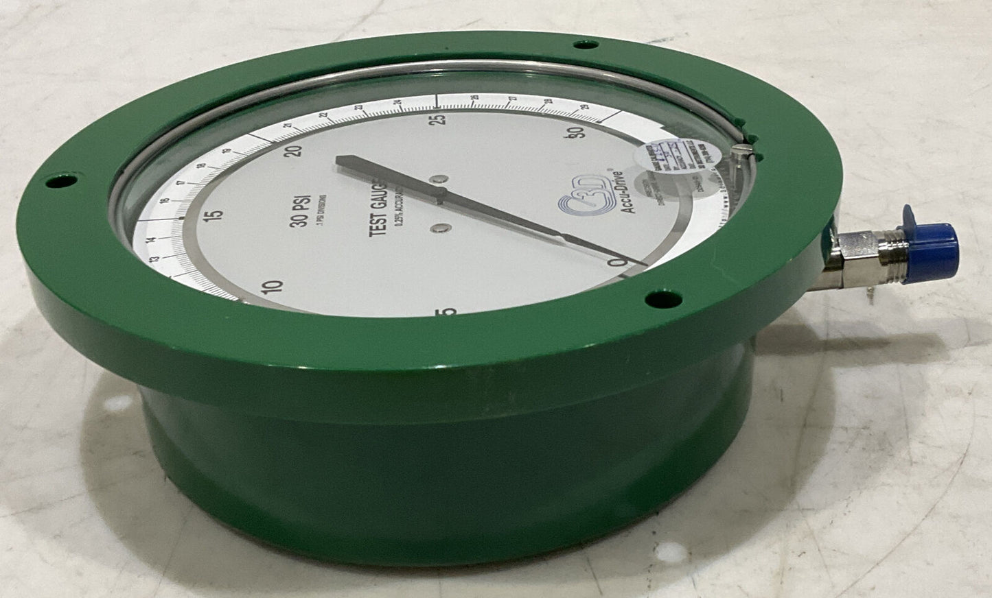 ACCU-DRIVE 3D 25545-21B12 PRESSURE TEST GUAGE GREEN 373