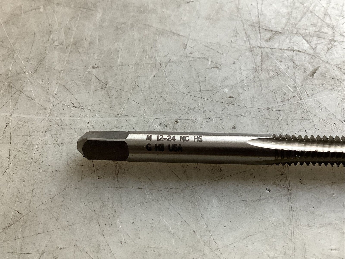 MORSE 33849 STRAIGHT FLUTE HAND TAP 12-24 H3 4FL 373 - LOT OF 4
