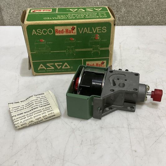 ASCO SF8318D20MS 3NC S81468J1 RED HAT SPLENDID VALVE 20/60 1/4” NPT 373