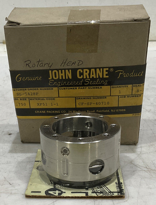 JOHN CRANE SL-5428P CF-SP-40710 XF51 1-1 8-1 ROTARY HEAD 373