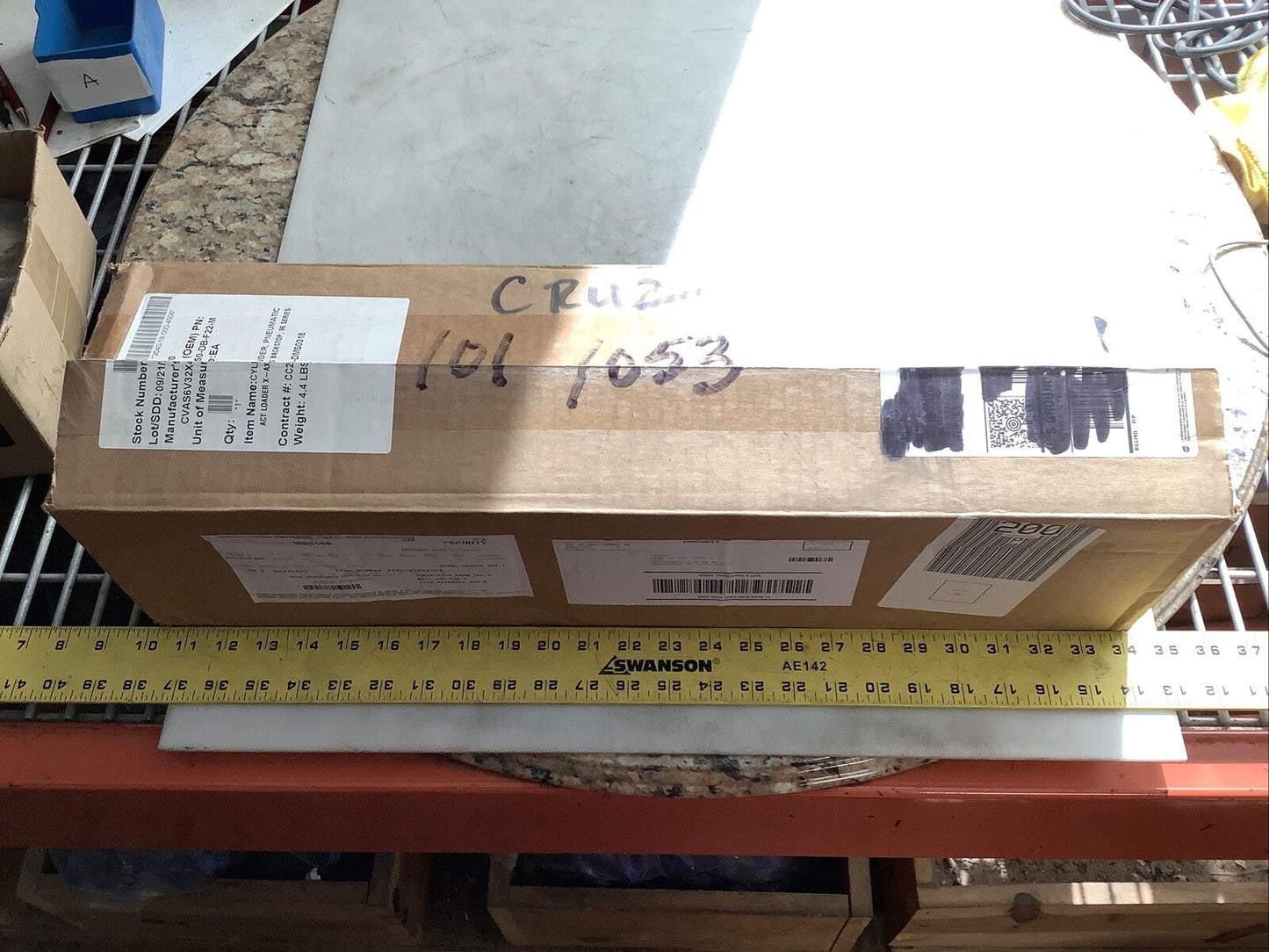 PHD CVAS6V-32X450-DB-F22-M PNEUMATIC CYLINDER U3S