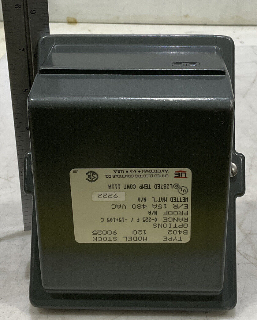 UNITED ELECTRIC B402-90025-120 TEMPERATURE CONTROL 373