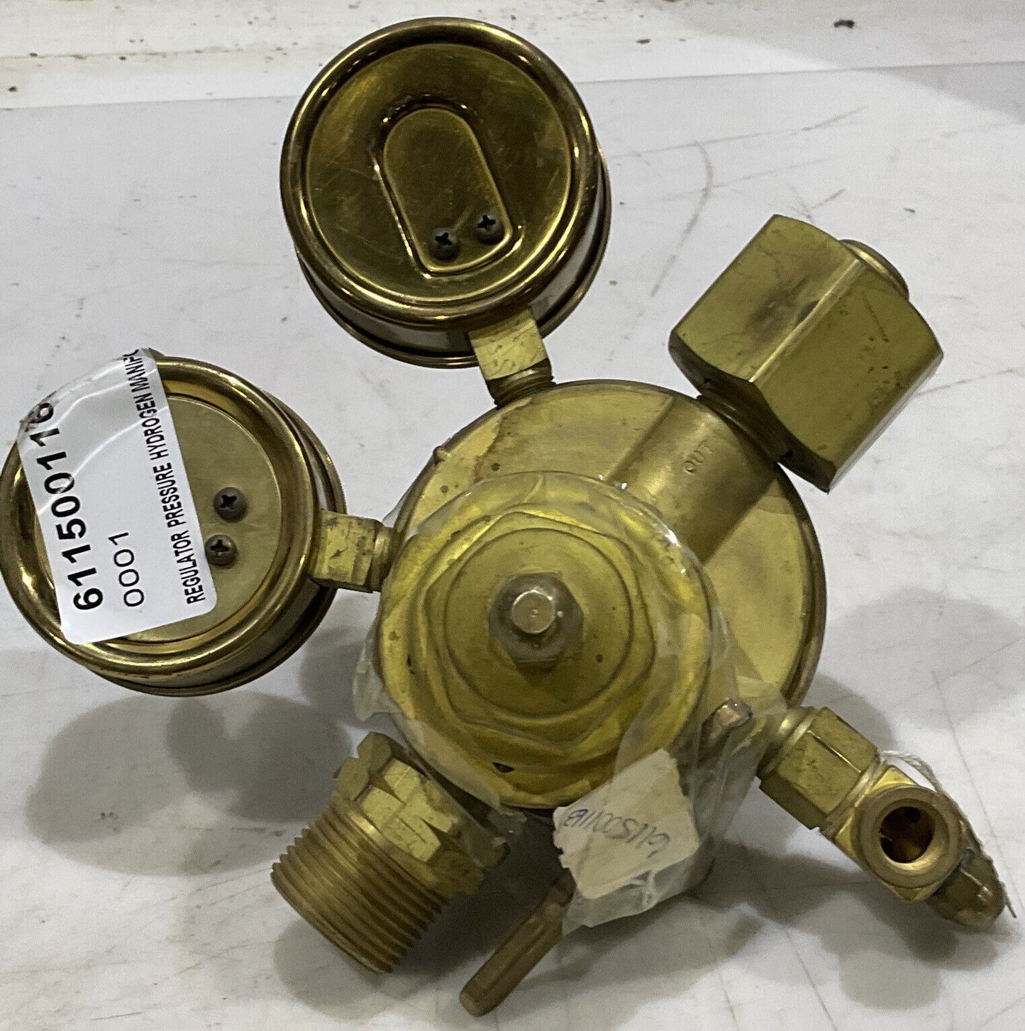 VICTOR 3114852 VTS 702MD COMPRESSED GAS  MANIFOLD HYDROGEN REGULATOR 373