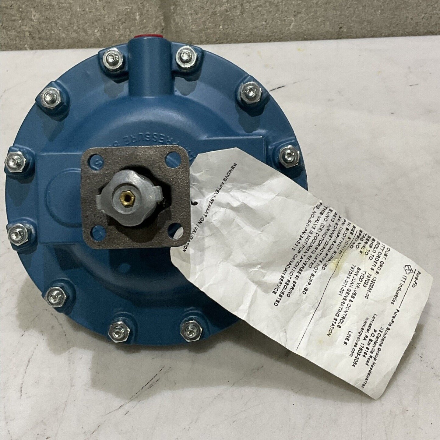 ITT GRINNELL 5-N-PN-34-3213 AIR ACTUATOR MOTOR 1/2" DIAPHRAGM VALVE 373