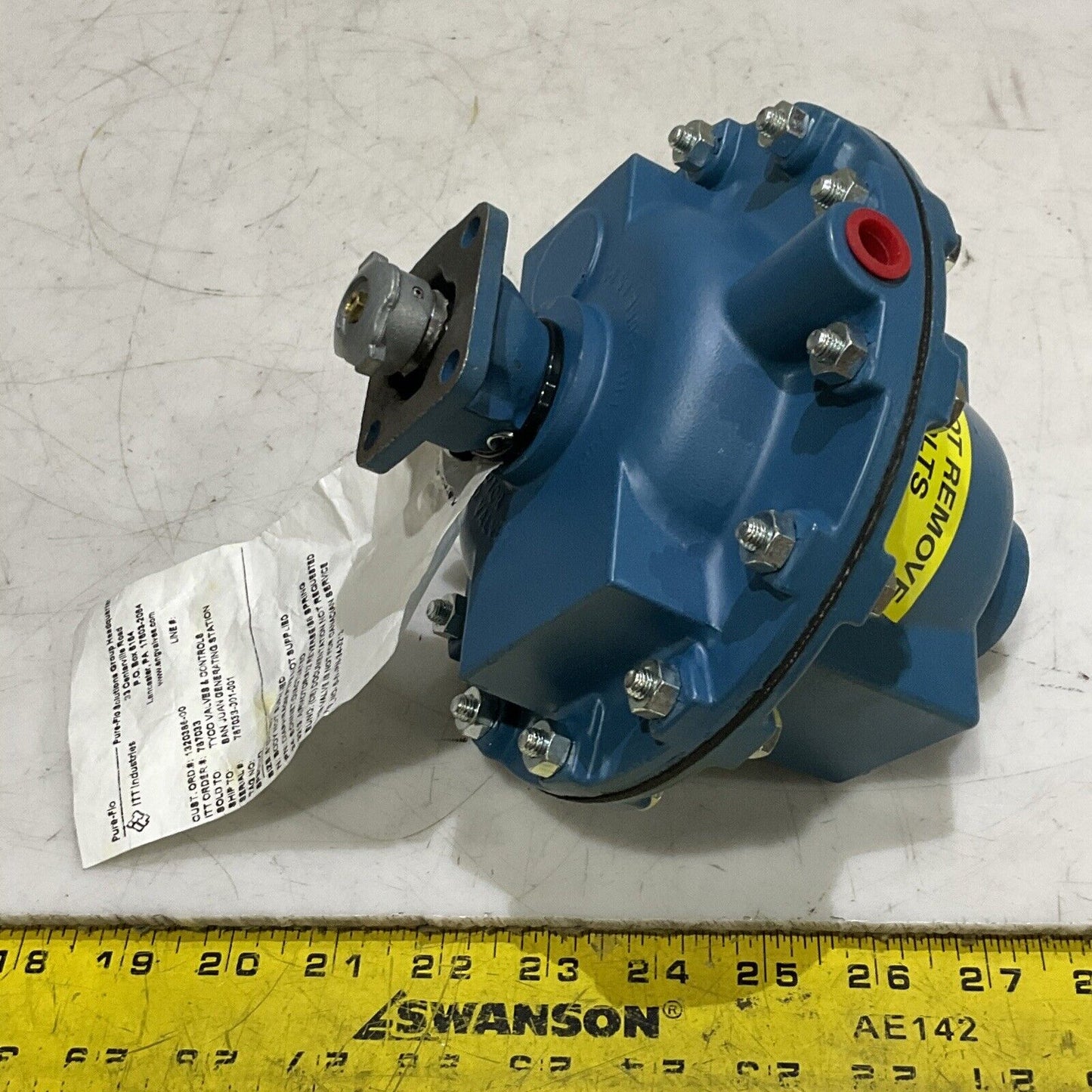 ITT GRINNELL 5-N-PN-34-3213 AIR ACTUATOR MOTOR 1/2" DIAPHRAGM VALVE 373