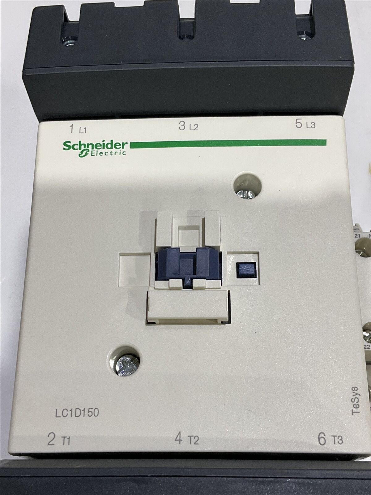 SCHNEIDER ELECTRIC LC1D150 NORMAL CONTACTOR 3P 120V 150A LA9 D 115603/604 U3S