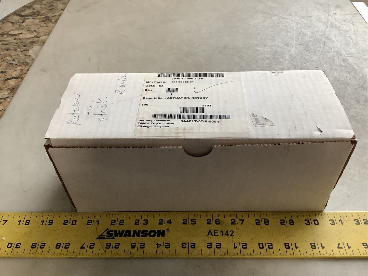BIMBA CPT-01927-A ROTARY ACTUATOR U3S