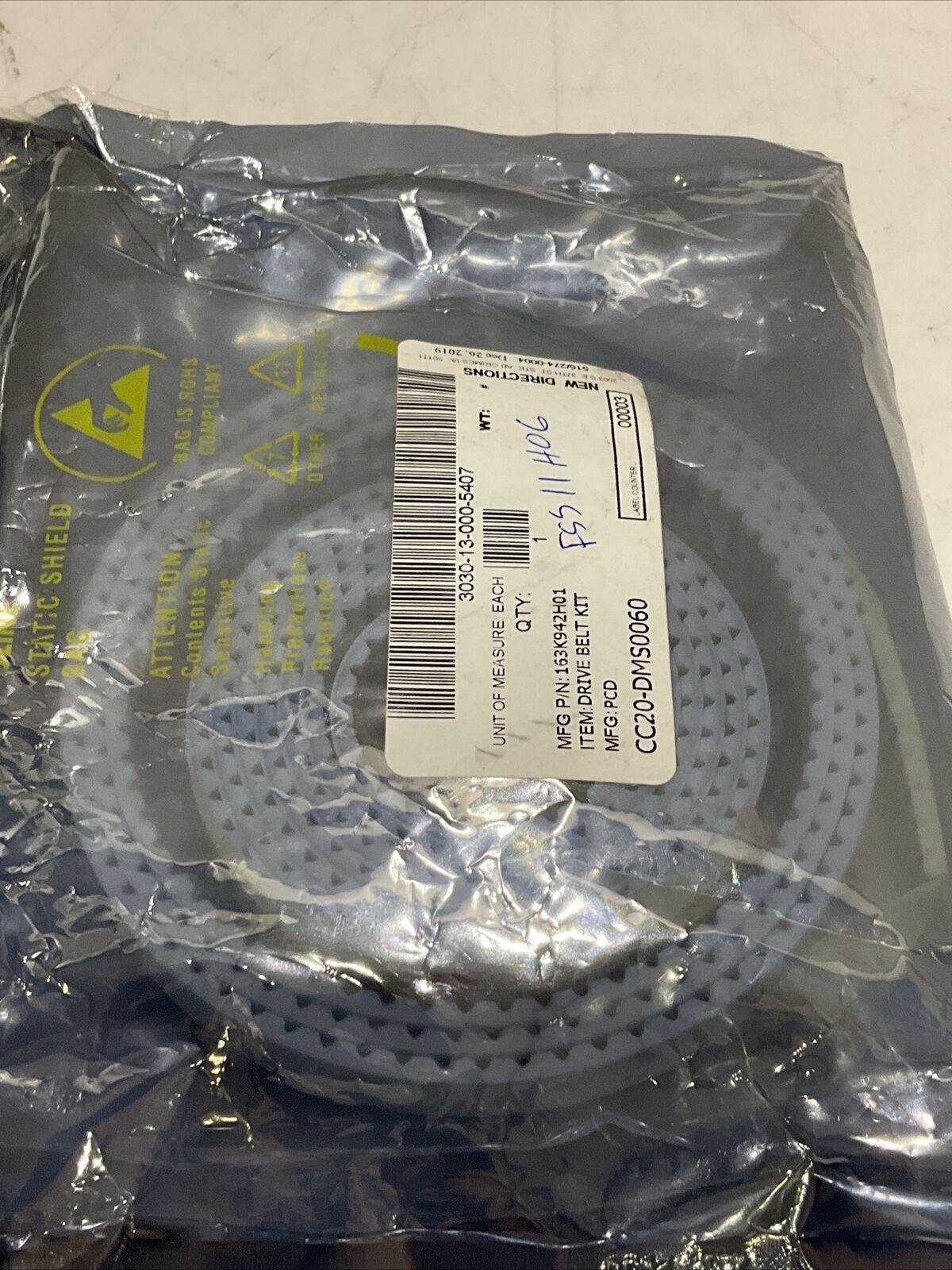 MACRON DBK-BEX-1215 DRIVE BELT KIT U3S