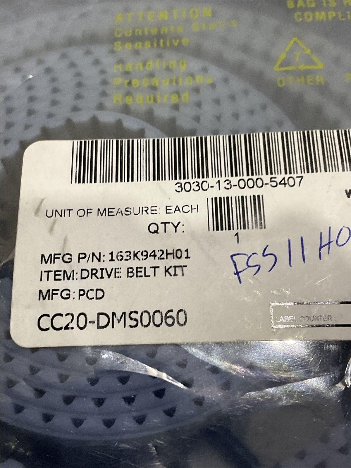 MACRON DBK-BEX-1215 DRIVE BELT KIT U3S