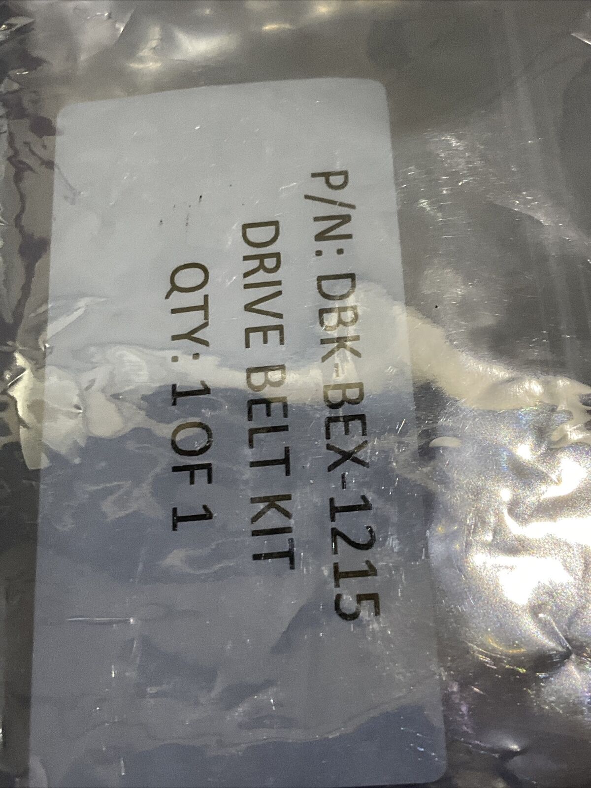 MACRON DBK-BEX-1215 DRIVE BELT KIT U3S