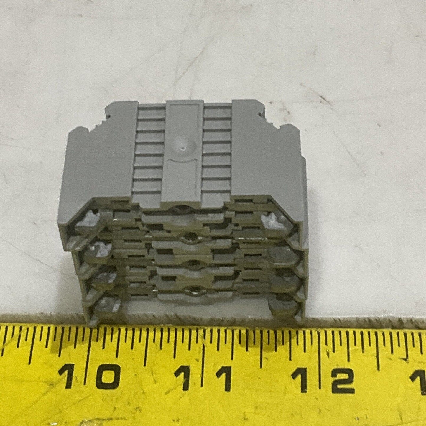PHOENIX CONTACT E/NS 35 N 0800886 END MOUNTING BRACKET LOT OF 4 U3S
