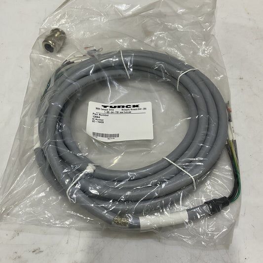 TURCK U2-16499 13064 CABLE ASSEMBLY W4056 INDUCT MP U500 U3S