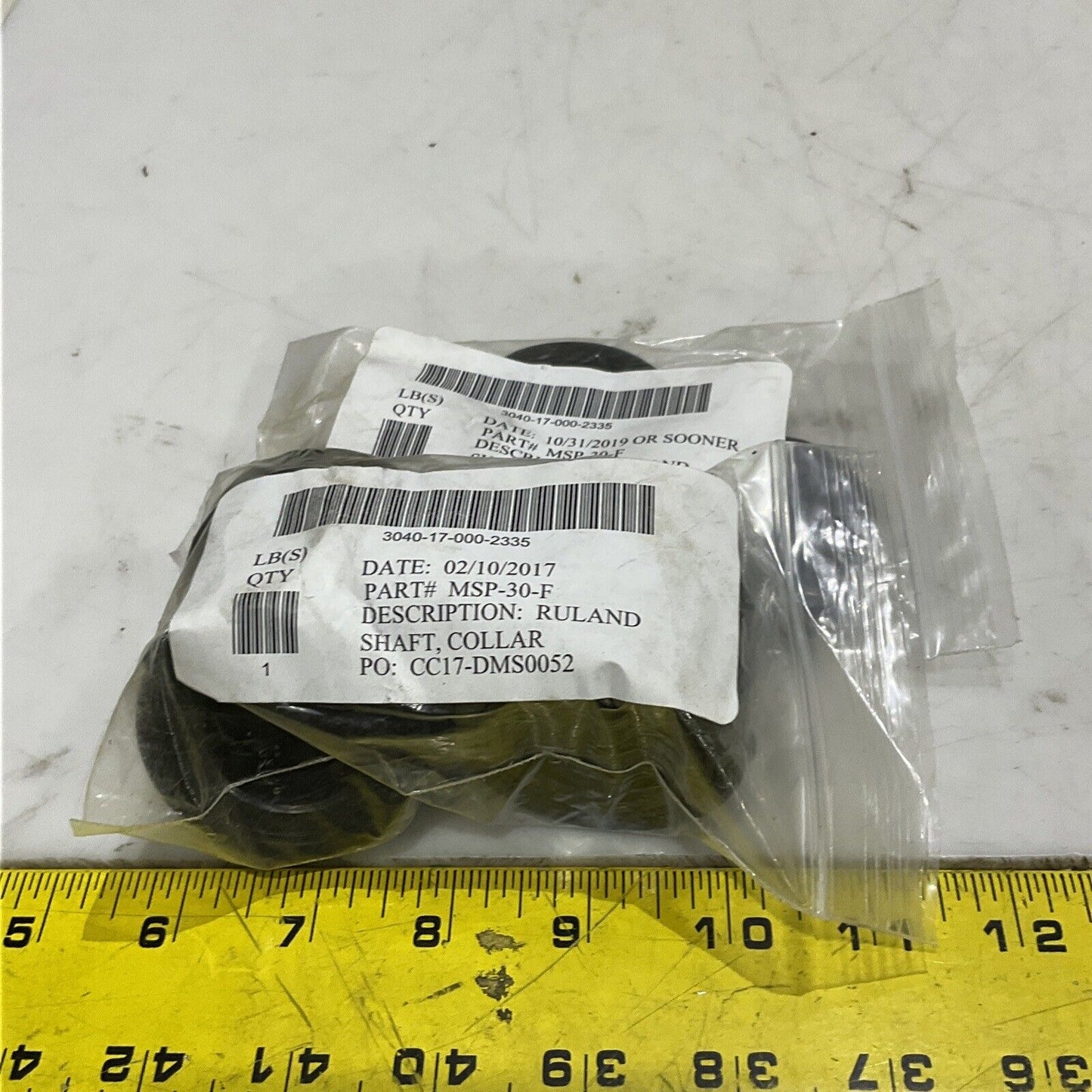 RULAND MSP-30-F COLLAR SHAFT 30 MM  LOT OF 8 U3S