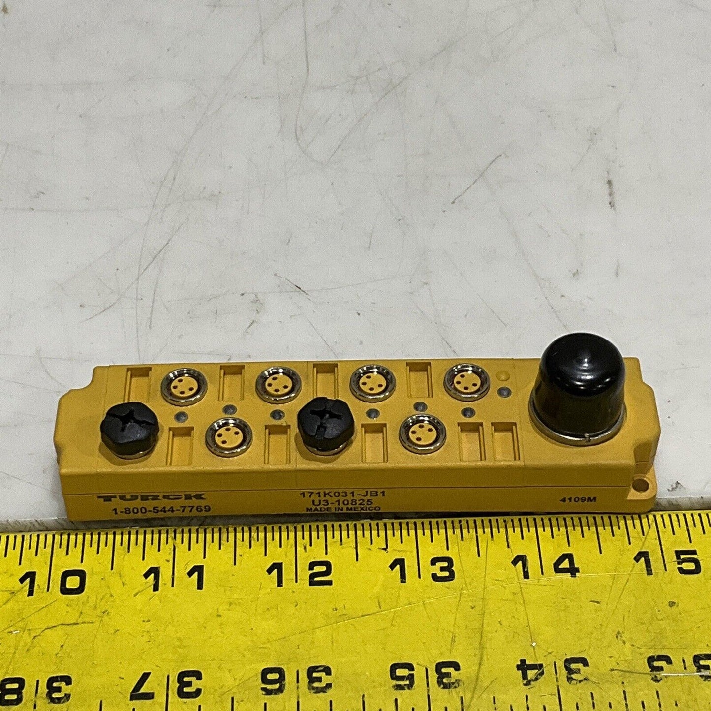 TURCK 171K031-JB1 U3-10825 MULTI BOX 9 PORT JUNCTION BLOCK U3S