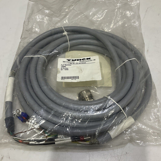 TURCK 13065 U2-16498 CABLE ASSEMBLY W4057 INDUCT MP U450 RS B450 PWR U3S