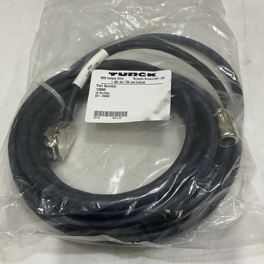 TURCK U2-16494 13080 CABLE ASSEMBLY RESOLVER W4052 U3S