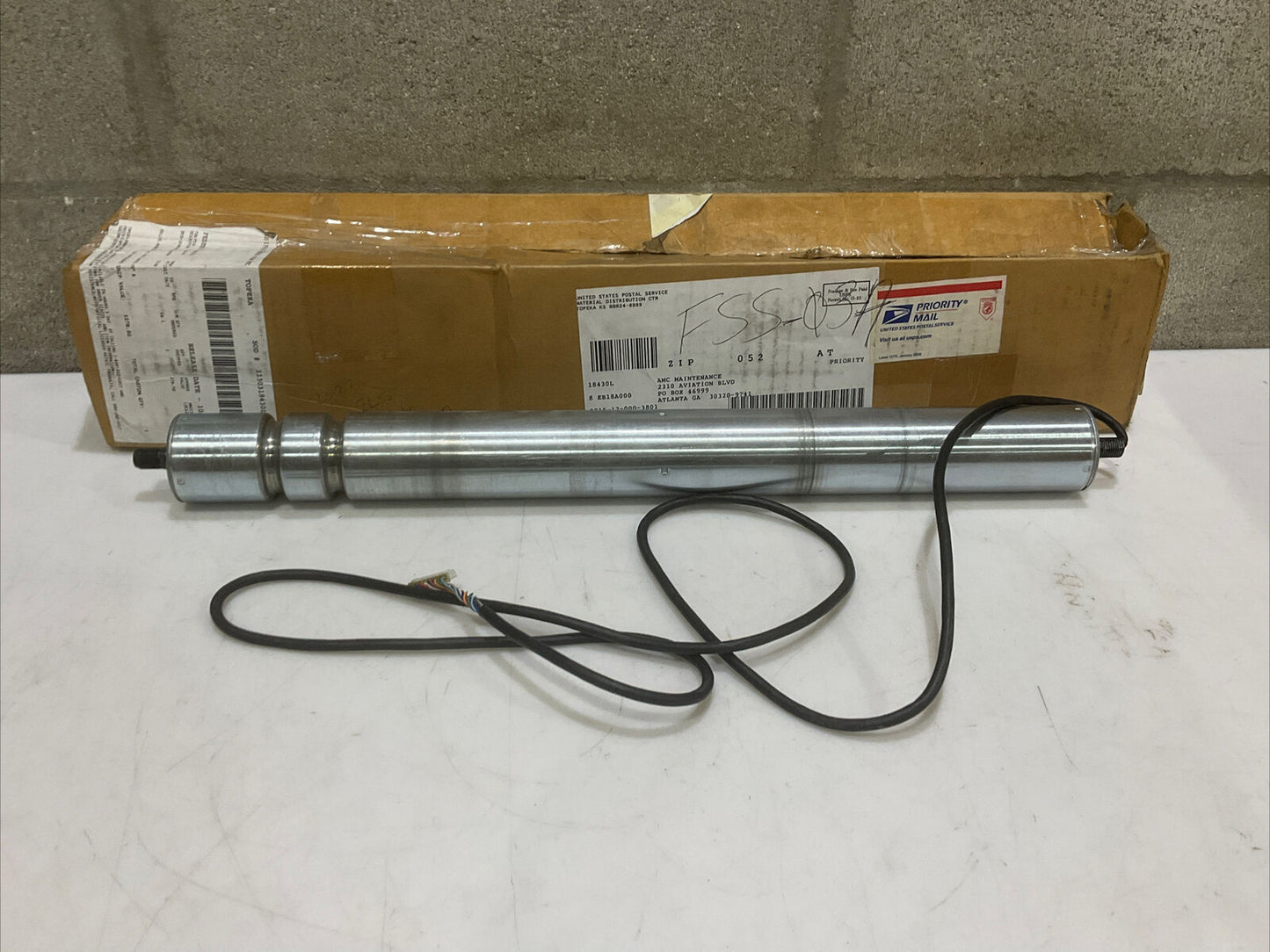 POWERED MOLLER ITOH PM486FP-55-493-D-024-C150-P2 DOUBLE GROOVED ROLLER 20” U3S