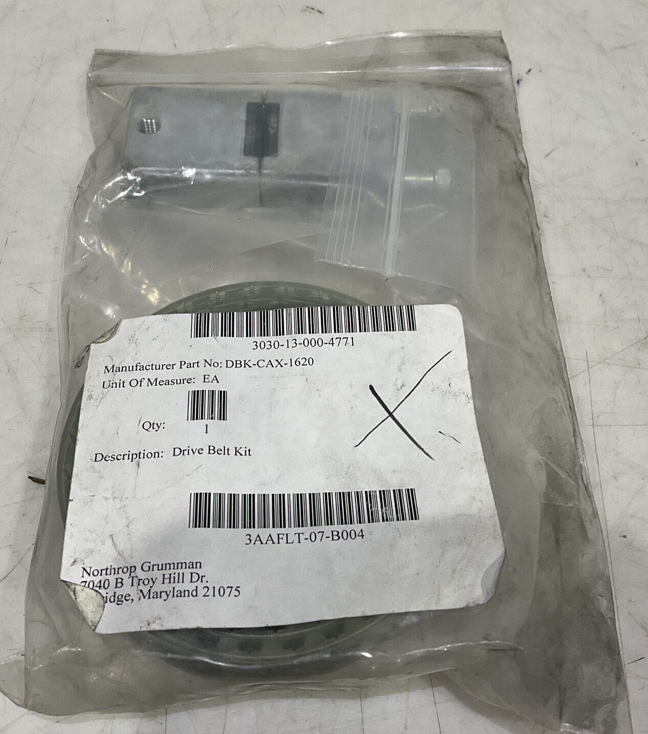 MACRON DBK-CAX-1620 DRIVE BELT KIT U3S