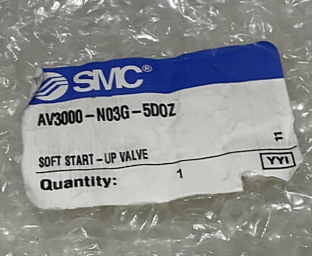 SMC AV3000-N03-5D0Z SOFT START-UP VALVE U3S