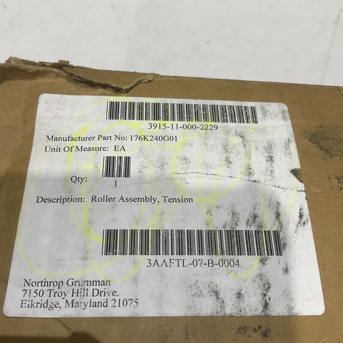 POWER MOLLER PM486FE-45-442-D-024-C150-P2 MOTERIZED TENSION ROLLER ASSEMBLY U3S