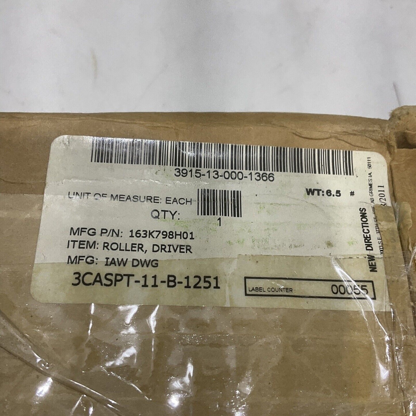 POWER MOLLER ITOH PM486FP-10-368-D-024-C050-P2 POWERED DRIVER ROLLER U3S