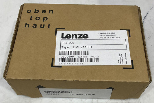 LENZE EMF2113IB INTERBUS FUNCTION-MODULE U3S