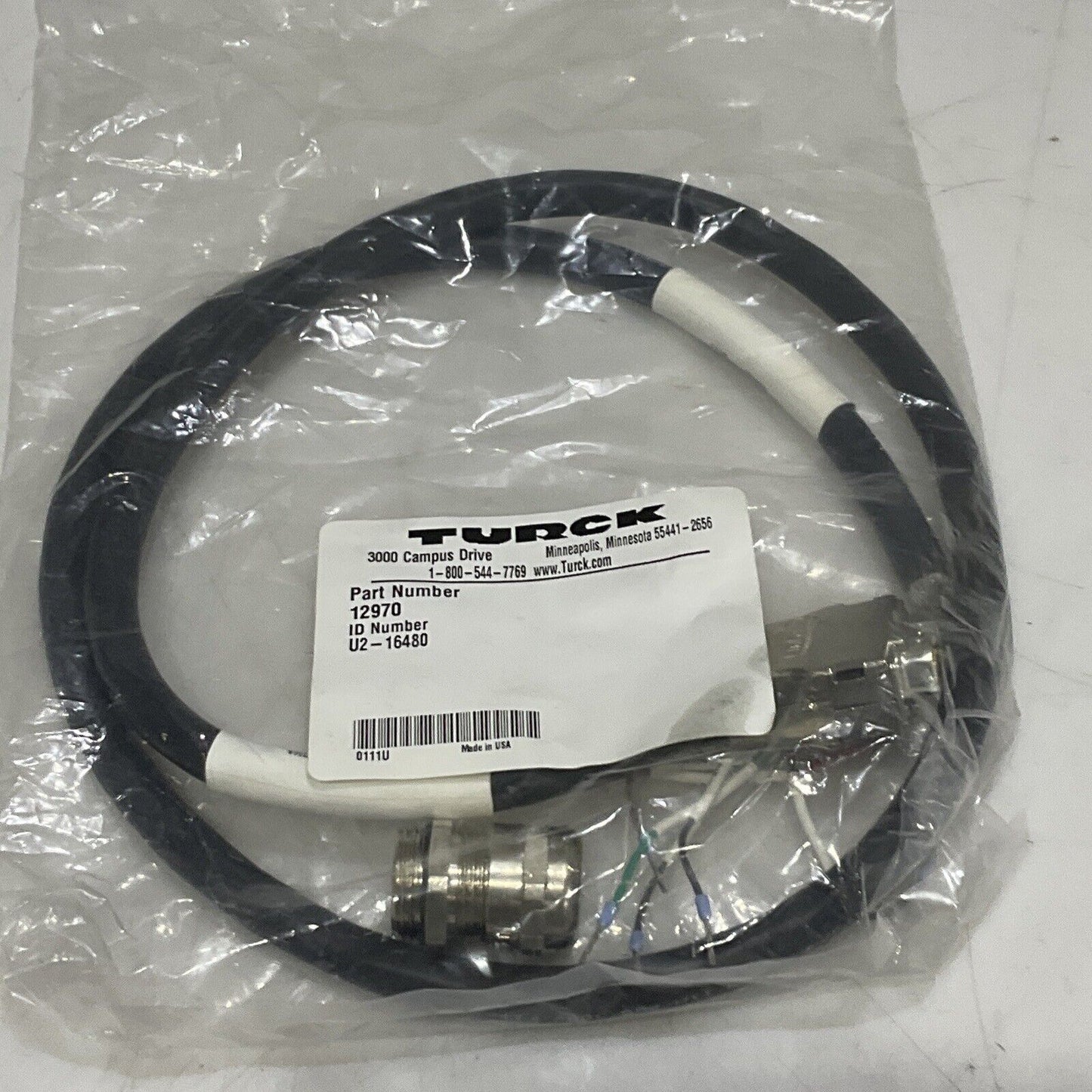 TURCK 12970 U2-16480 VRL-F PANEL U450 X7 W4101 U3S