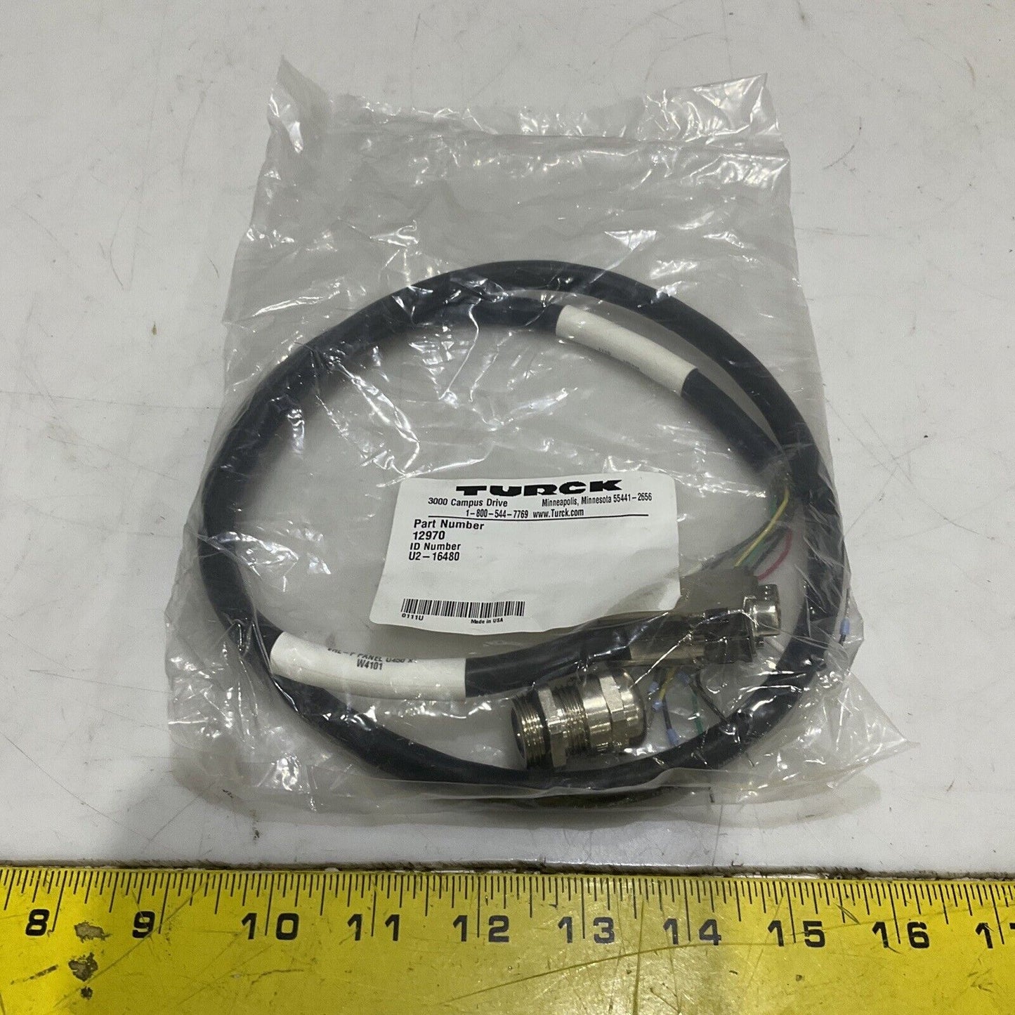 TURCK 12970 U2-16480 VRL-F PANEL U450 X7 W4101 U3S