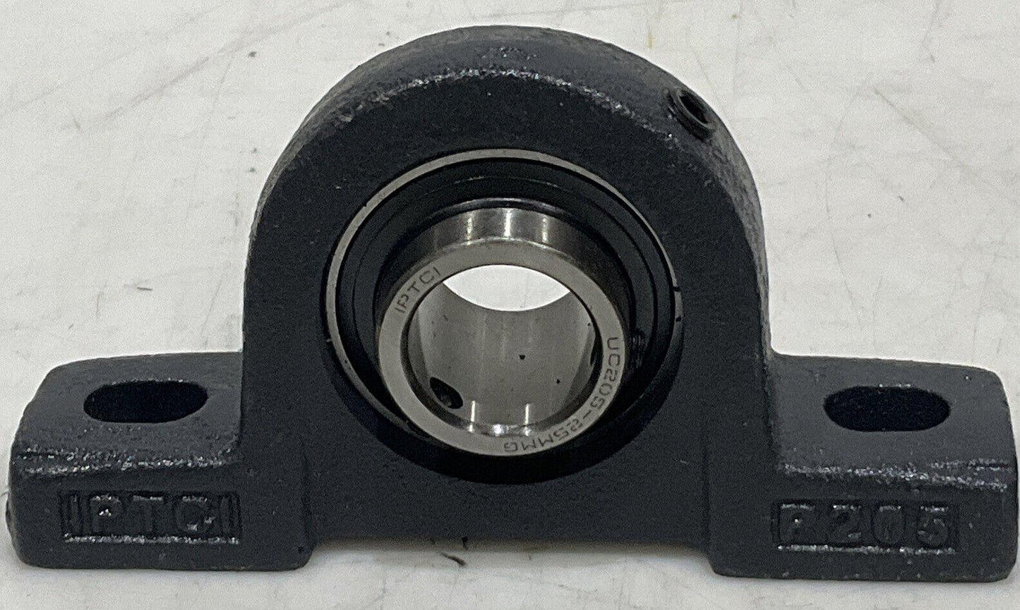 IPTCI UCP 205 25MM N SET SCREW LOCK PILLOW BLOCK LOT OF 2 U3S