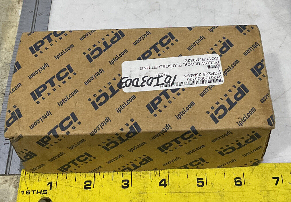 IPTCI UCP 205 25MM N SET SCREW LOCK PILLOW BLOCK LOT OF 2 U3S
