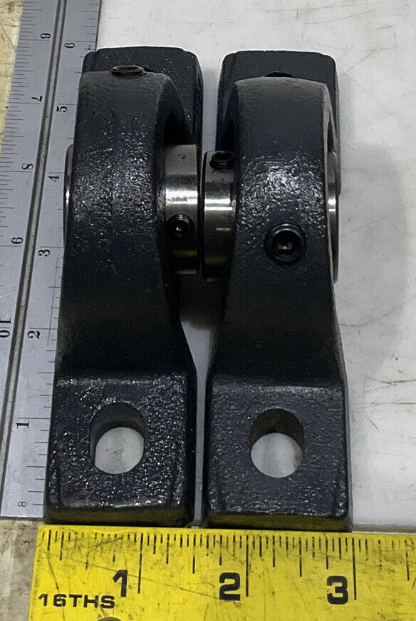 IPTCI UCP 205 25MM N SET SCREW LOCK PILLOW BLOCK LOT OF 2 U3S
