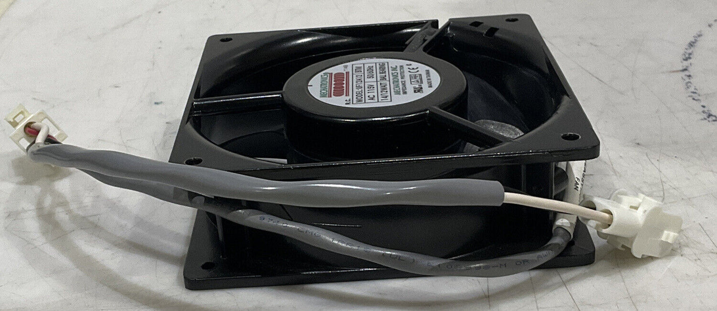 MECHATRONICS UF12A12 115V 50/60HZ 12WATT ALUMINUM FRAME COOLING FAN U3S