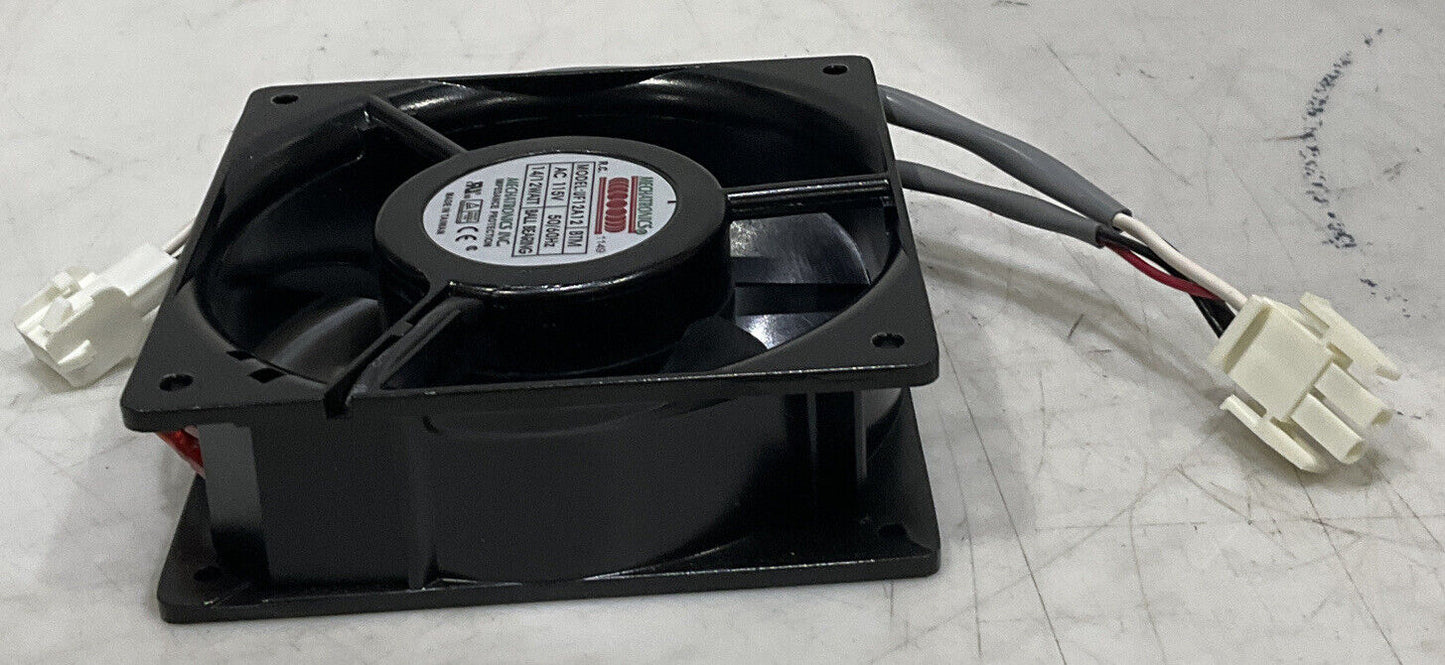 MECHATRONICS UF12A12 115V 50/60HZ 12WATT ALUMINUM FRAME COOLING FAN U3S