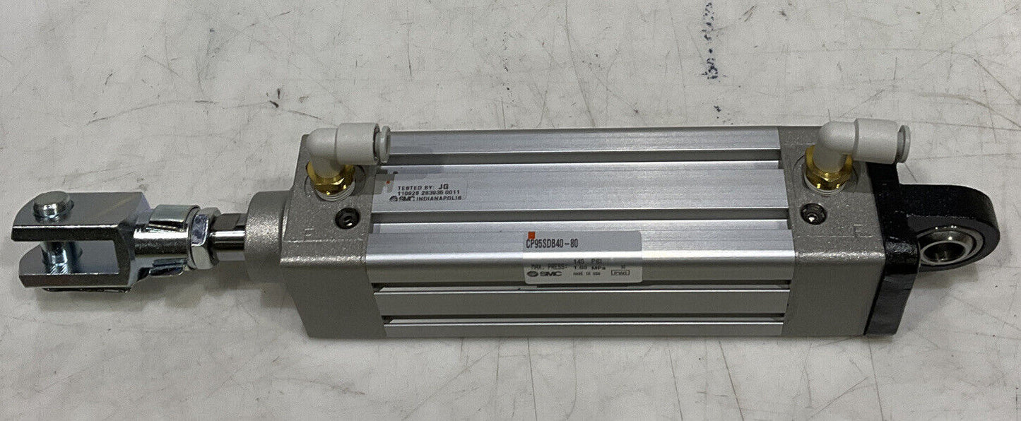 SMC CP95SDB40-80 CYLINDER WITH PNEUMATIC SENSORS U3S
