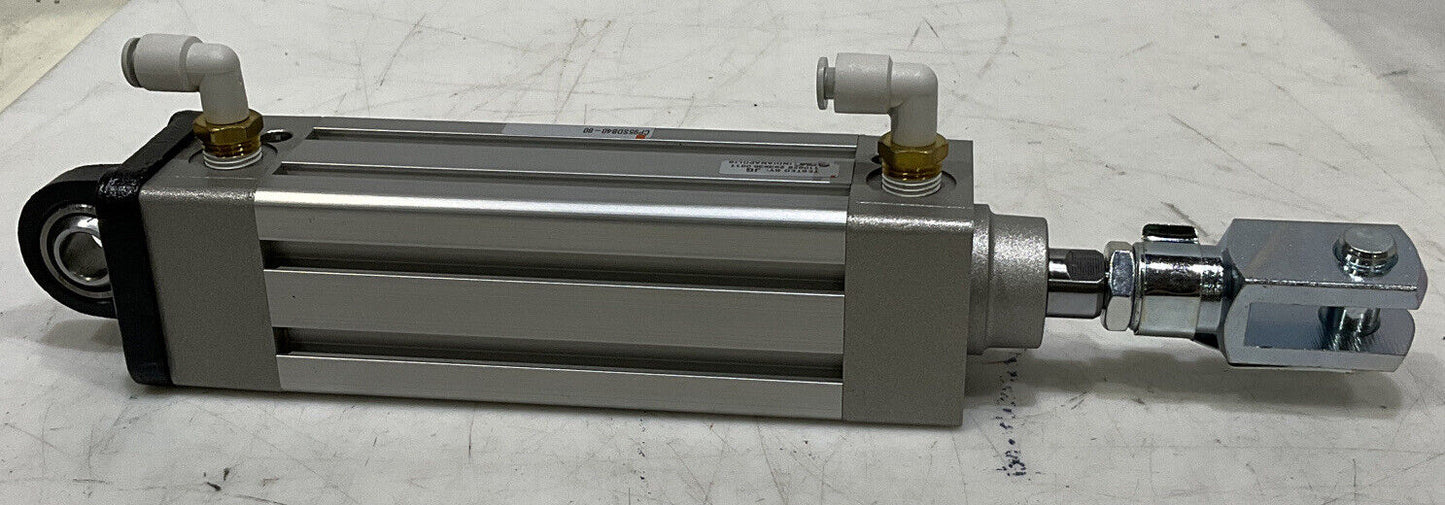 SMC CP95SDB40-80 CYLINDER WITH PNEUMATIC SENSORS U3S