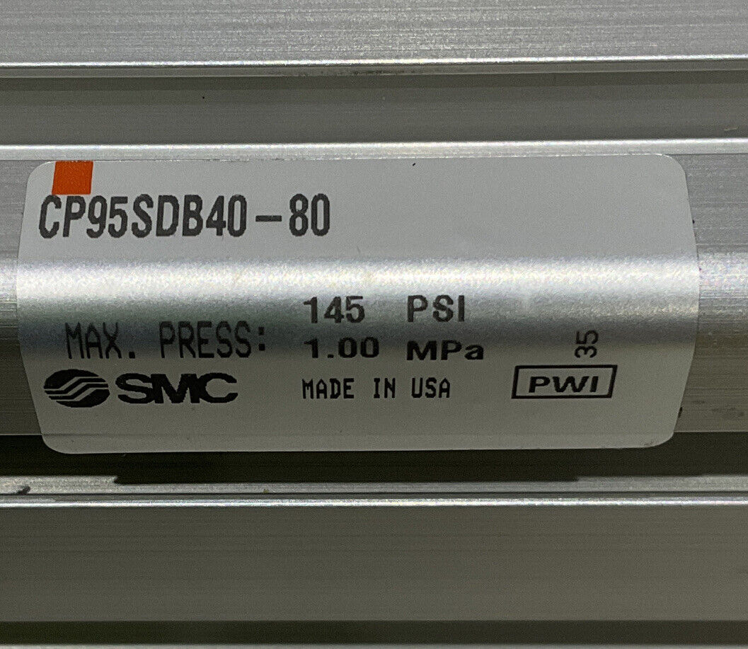 SMC CP95SDB40-80 CYLINDER WITH PNEUMATIC SENSORS U3S