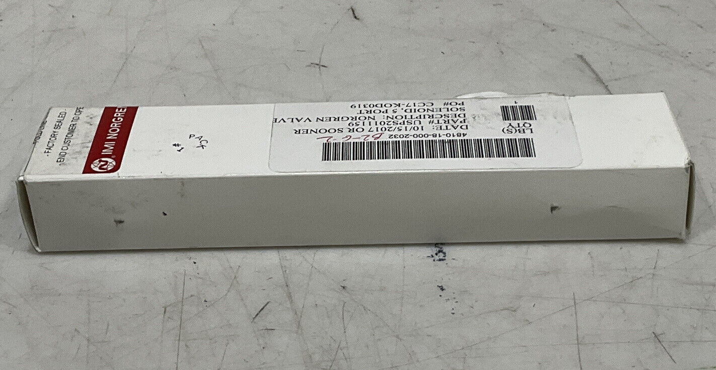 NORGREN V61R511A-A213JA 5 PORT SOLENOID VALVE U3S