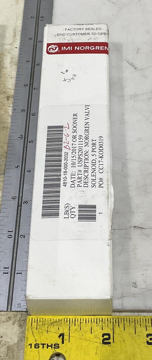 NORGREN V61R511A-A213JA 5 PORT SOLENOID VALVE U3S