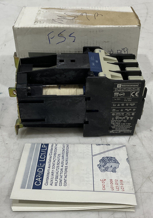 TELEMECANIQUE LP1 D3210BD 3P CONTACTOR 24VDC 32A U3S