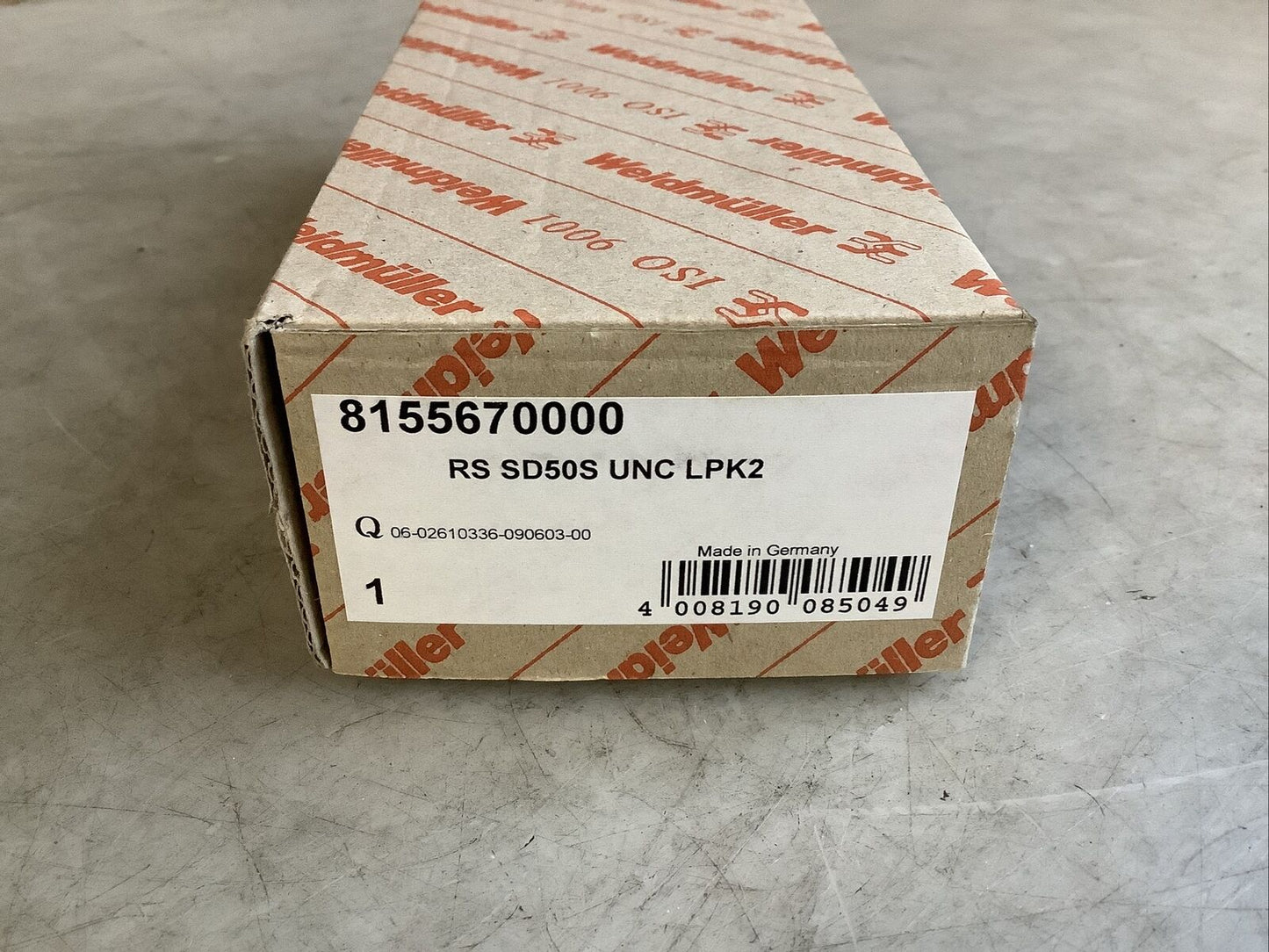 WEIDMULLER 8155670000 INTERFACE MODULE U3S