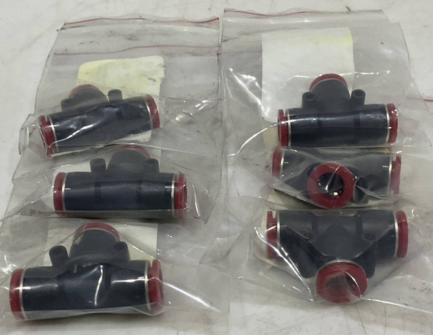 NORGREN C00601200 FITTING TEE EQUAL PUSHI IN 12MM LOT OF 6 U3S