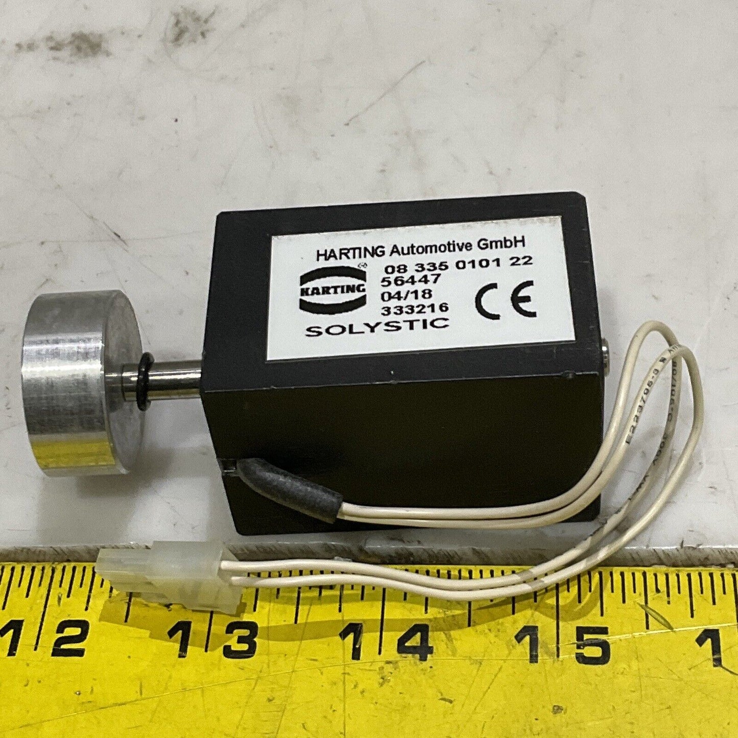 HARTING AUTOMOTIVE 08 335 0101 22 GMBH SOLENOID BUCKET MOTOR U3S