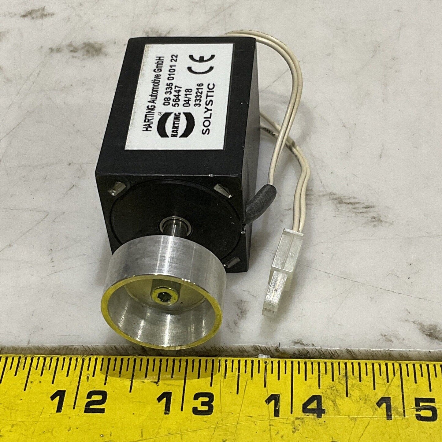 HARTING AUTOMOTIVE 08 335 0101 22 GMBH SOLENOID BUCKET MOTOR U3S